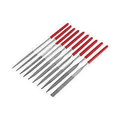 Набір алмазних надфілів 10шт/упак. 140мм INTERTOOL HT-3701