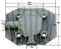 Крышка блока цилиндров компрессора