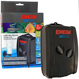 Компресор для акваріума Eheim Air Pump 200, двоканальний.