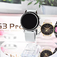 Жіночий смарт годинник G3 Pro Smart watch woman style White