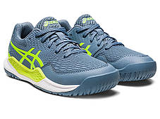 Кросівки для Великого Тенісу Дитячі Asics Gel-Resolution 9 GS (1044A067-400), фото 3