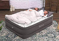 Надувная кровать двухспальная 203*152*56 см с встроенным насосом Bestway 6713E