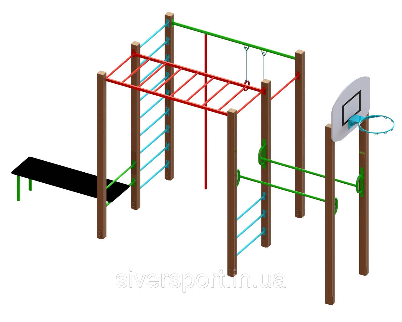 Гімнастичний комплекс "Спорт" SiverSport KID604, фото 1