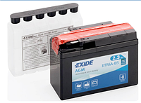 Аккумулятор сухозаряженный AGM 2,3Ah 35A EXIDE ETR4A-BS = YTR4A-BS