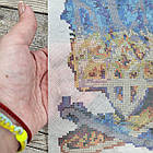 Ф-047 Водорозчинний флізелін "Герб України", набір для вишивки бісером, фото 6