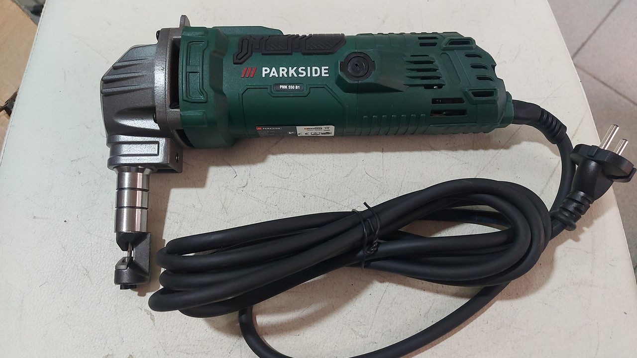 Висічні електроножиці для металу Parkside PMK 550 B1, 550 W  (ID#1853710066), цена: 2350 ₴, купить на | Weitere Elektrowerkzeuge & Maschinen