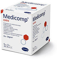 Серветки стерильні Medicomp® extra 5см х 5см (2х25 шт.) з нетканого матеріалу