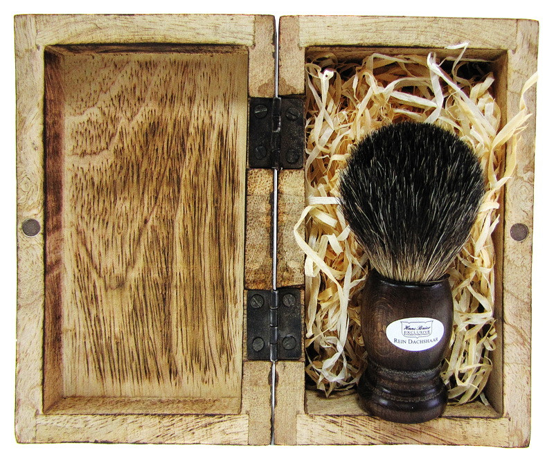 Помазок для гоління Hans Baier 10014-51 Натуральний волос борсука