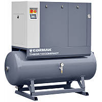 Комплект CORMAK THEOR 20 INVERTER Compact (гвинтовий компресор THEOR20, осушувач повітря N20S, бак 500л)