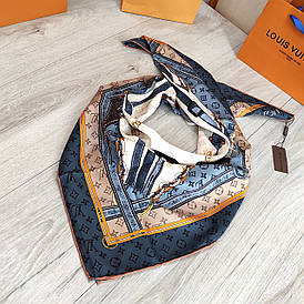 Хустка Louis Vuitton шовкова з ручною підшивкою