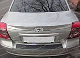 Задній спойлер Toyota Avensis 2 седан (спойлер на багажник Тойота Авенсіс 2), фото 5