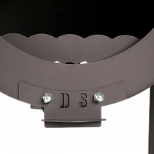 Піч дров'яна DS Classic з варильною поверхнею + кожух червоний, фото 3