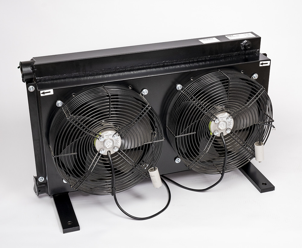 Здвоєні повітряні теплообмінники SD (з лапами) для робочої рідини, фото 1