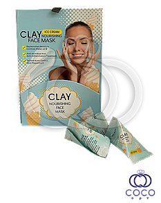 Маска очисна для обличчя Ice Cream Clay Nourishing Face Mask 50 штук по 4 ml