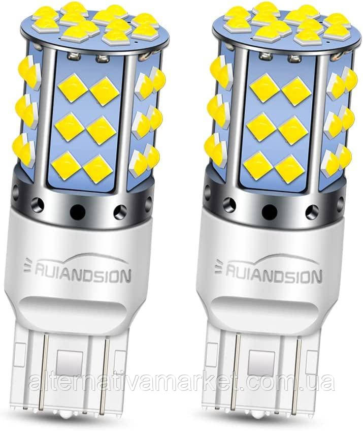 Лампа Заднього ходу 7440-35LED WHT 30W (Дуже яскрава, CAN-BUS, цоколь T20 7440 W21W, 12V-24V), фото 1