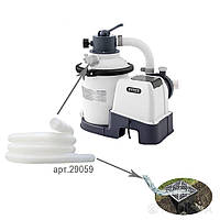 Фильтровальные установки Sand filter pump Intex 26644 SX1500 D254 песочные производительность 5.6 м3/год