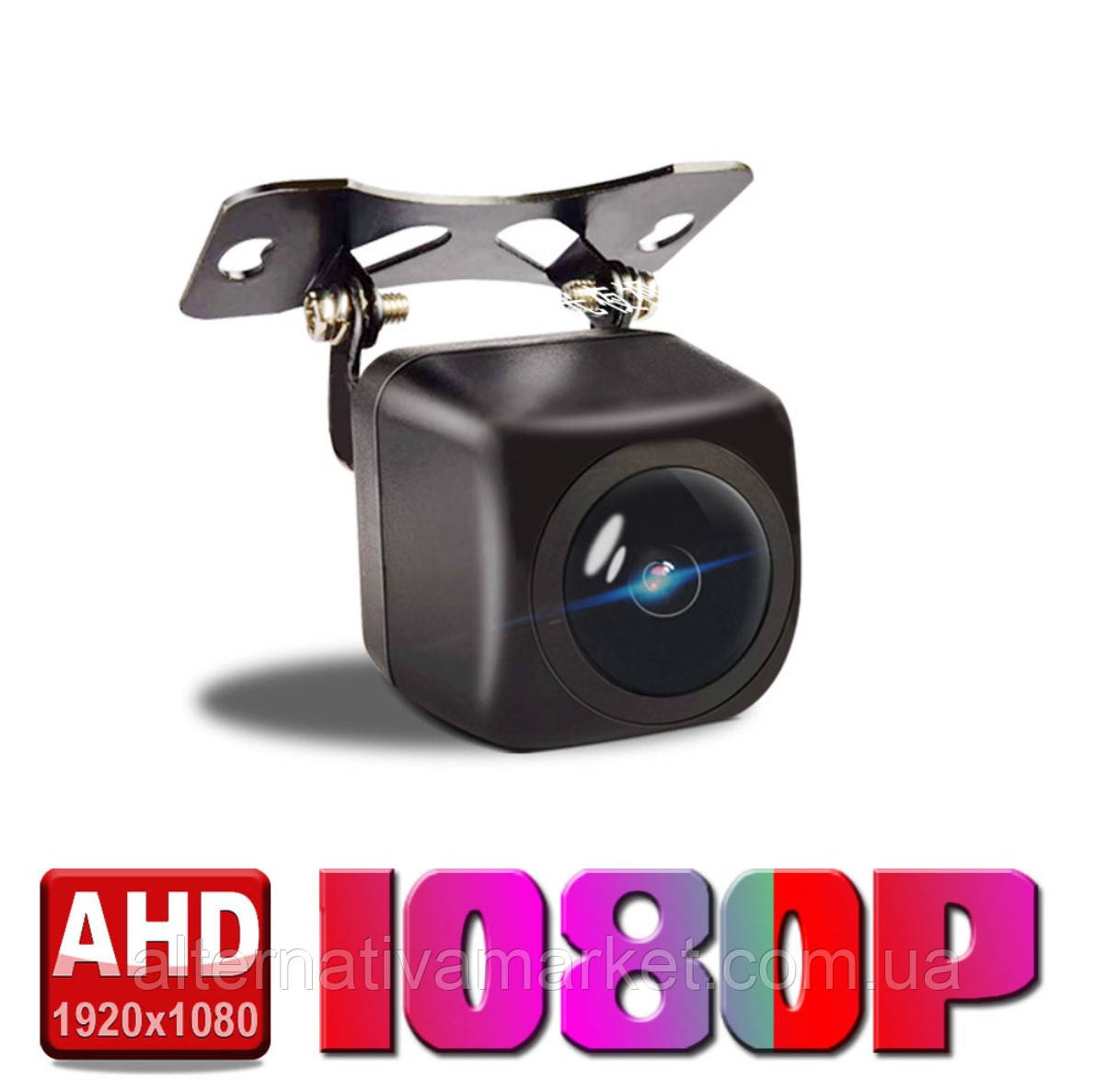 Камера заднього виду "NaviFly AHD-1080P" універсальна (паркувальні лінії, IP68, 0.01Lux), фото 1