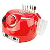 Фрезер для манікюру та педикюру Nail Master ZS 601 65 W манікюрна машинка 45000 об., апарат для манікюру ORI  GINAL фрейзер фреза, фото 9