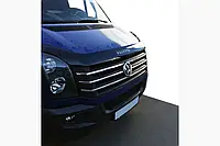 Накладки на решетку Volkswagen Crafter *2011-2017 Фольксваген Крафтер комплект 6шт нержавейка