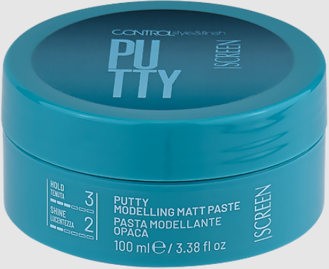 Суха паста для моделювання волосся з матовим ефектом Screen Control Putty 100 мл