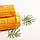 Рушник махровий банний 70х135 см помаранч, фото 7