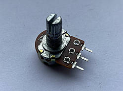 Потенціометр B1M (1MOhm) 15 mm горизонтальний noMID