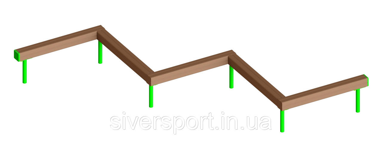 Колода вигнута SiverSport KID606, фото 1