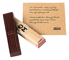 Шоколад подарунок з передбаченнями "Торба Щастя" (молочний шоколад з трюфельною начинкою 12,5 м)