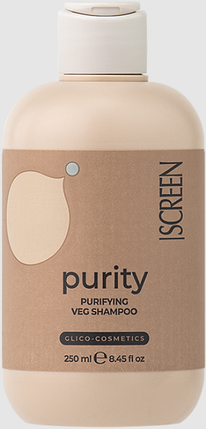 Шампунь для очищення й балансу шкіри голови Screen Purest Purity Purifying Veg Shampoo 250 мл, фото 1