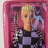 Кен Барбі модник в светрі та джинсових шортах Barbie Ken Fashionistas 191, фото 3