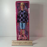 Кен Барбі модник в светрі та джинсових шортах Barbie Ken Fashionistas 191, фото 2