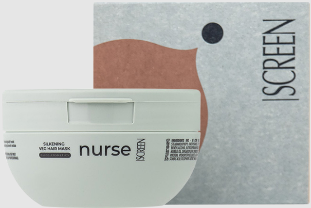 Маска поживна для шовковистої Screen Purest Nurse Silkening Veg Hair Mask 200 мл, фото 1