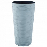 Горщик для квітів високий "Ф'южн" 2л d16*30см (сизий блакитний)