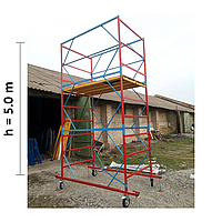Вышка тура строительная передвижная 1.6 х 0.8 (м) 3+1