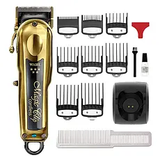 Машинка для стрижки волос Wahl Magic Clip Cordless 5 star Black&Gold (08148-716)