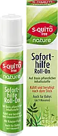 Защитный гель после укусов насекомых S-quito free Soforthilfe Roll-on nature, 10 мл.