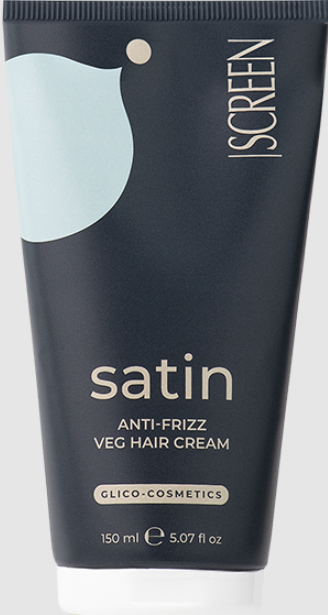 Дисциплінувальний крем проти пухнастості волосся Screen Purest Satin Anti-Frizz Veg Hair Cream 150 мл