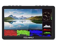 ТОП - Накамерний монітор, дисплей FeelWorld F5 PRO (V4) (6" дюймів, 3D LUT 4K HDMI (F5PRO V4)