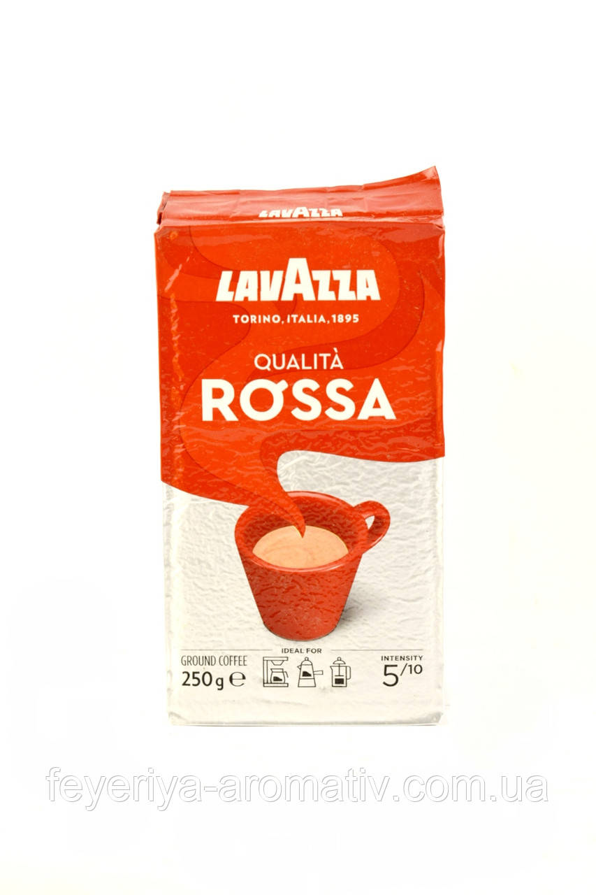 Кофе молотый Lavazza Qualita Rossa 250г (Италия) цветная упаковка - фото 1 - id-p954626586