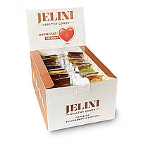 Jelini, Мармелад "Сердце", жевательный без сахара, в шоубоке 30г 36шт в асортименте