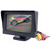 Автомобильный монитор для камеры заднего вида 4,3" / Цветной дисплей для задней автокамеры в машину