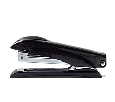 Степлер металевий МЕТАЛІК, 50 арк., (скоби №23, 24), 167х36х57 мм, чорний