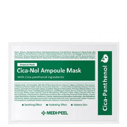 Заспокійлива ампульна маска Medi-peel Cica-Nol Ampoule Mask, 30 ml (348261), фото 1