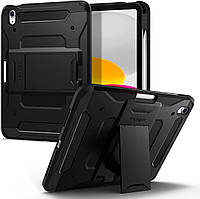 Чохол Spigen для iPad 10.9" (2022) with Pencil Holder - Tough Armor Pro, Black (ACS05418)