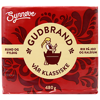 Сир карамельний гудбранд Суннове Synnove gudbrand 480g 10шт/ящ (Код: 00-00013857)