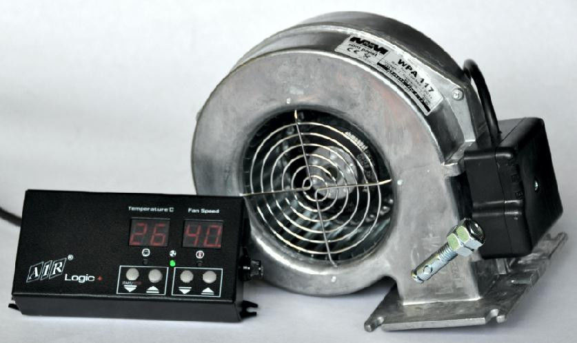 Комплект автоматики для твердопаливного котла AIR Logic (метал) + WPA-117/120