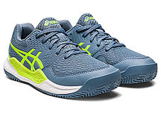 Кросівки для Великого Тенісу Дитячі Asics Gel-Resolution 9 GS Clay (1044A068-400), фото 4