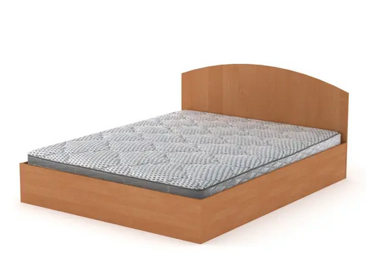 Двоспальне ліжко — 160 Компаніт з ізголов'ям дсп вільха