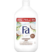 Гель для душа Fa "Coconut Milk. Кокосовое молоко" (750мл.)