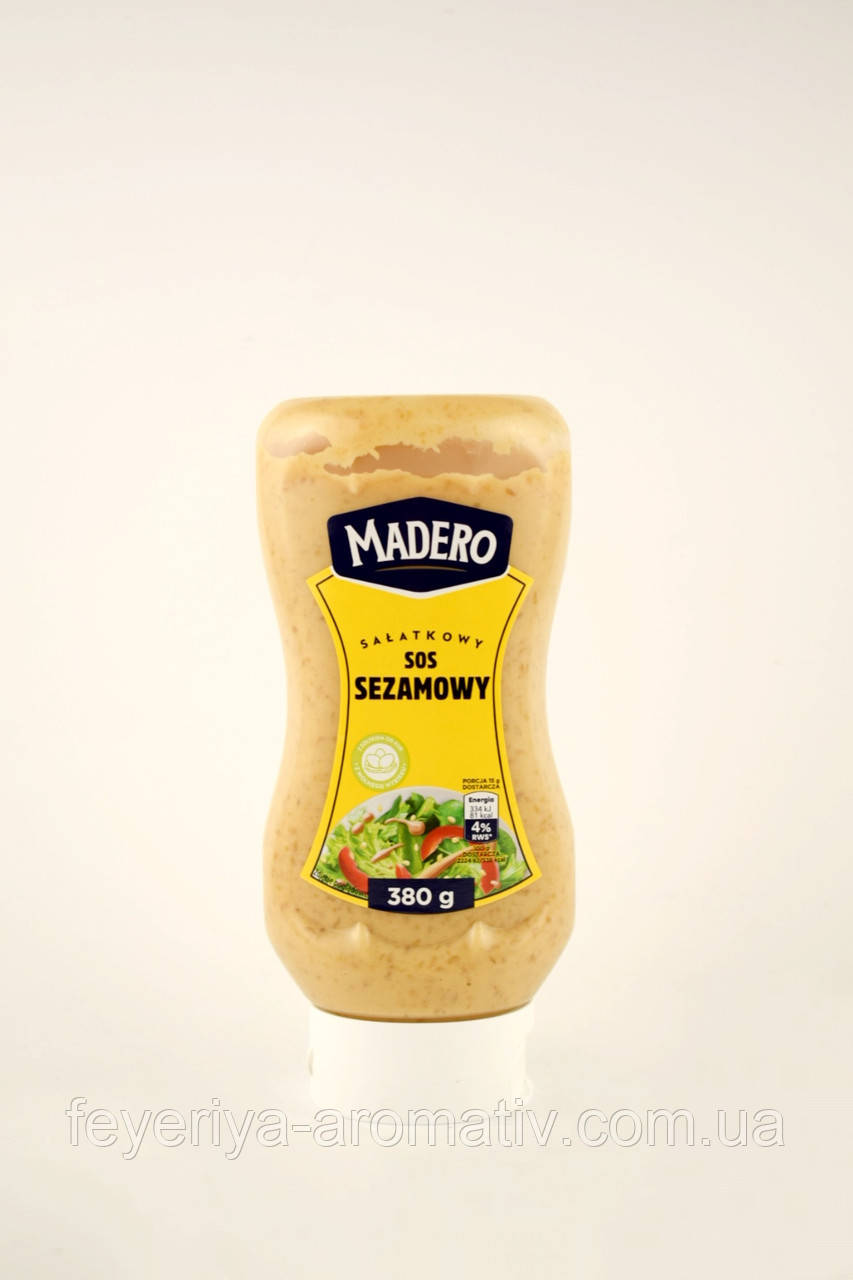 Соус кунжутний Madero salatkowy sos sezamowy 380 г Польща
